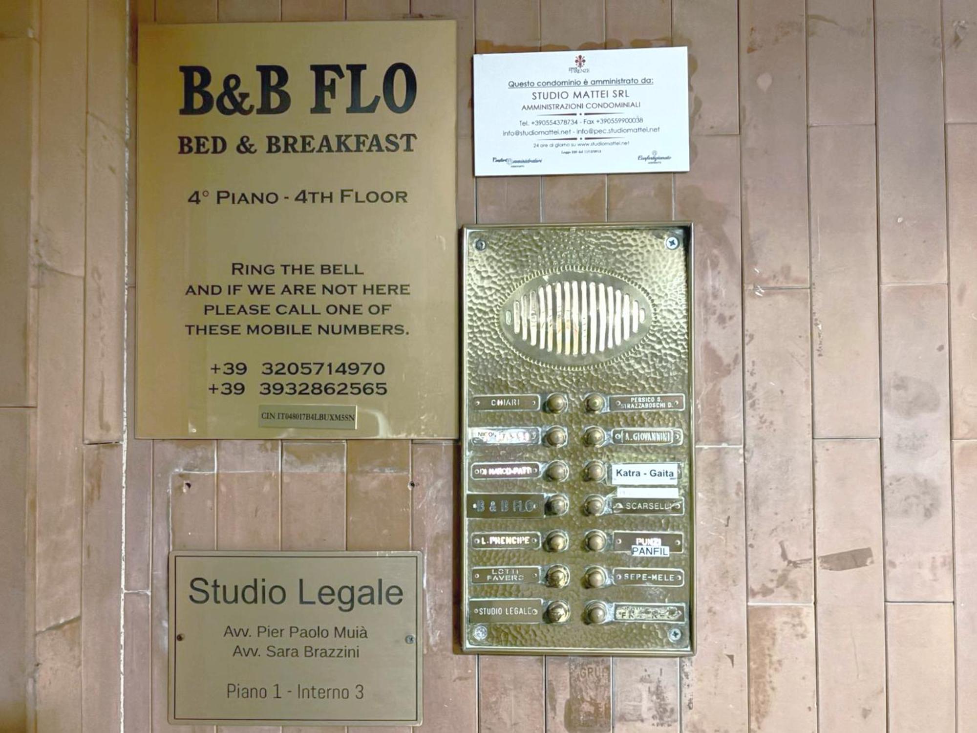 B&B Flo Florencia Exterior foto